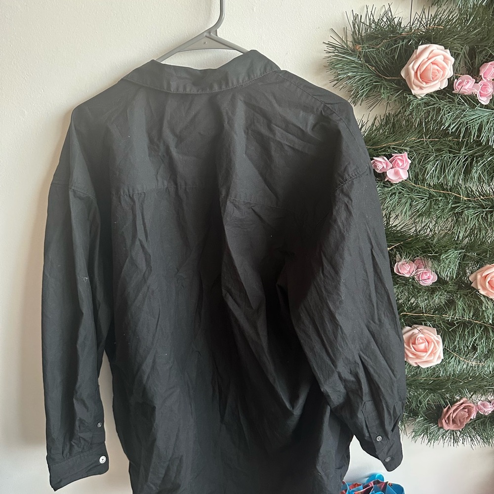 Babaton Black button down Shirt - Picture 3 of 3